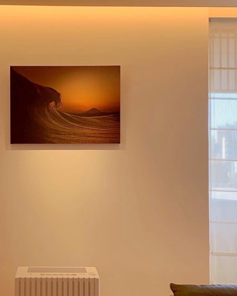 奇跡の瞬間　波と富士山の写真　フォトグラファーUーSKE
